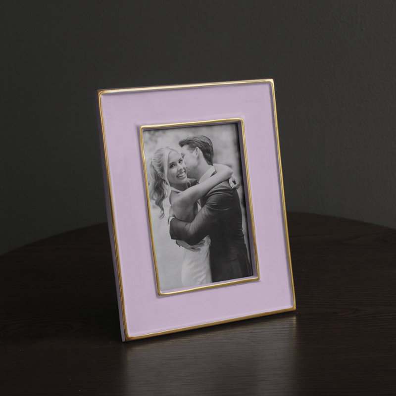 Cadre photo en métal FRAME, L 5 po x H 7 po, Lilas
