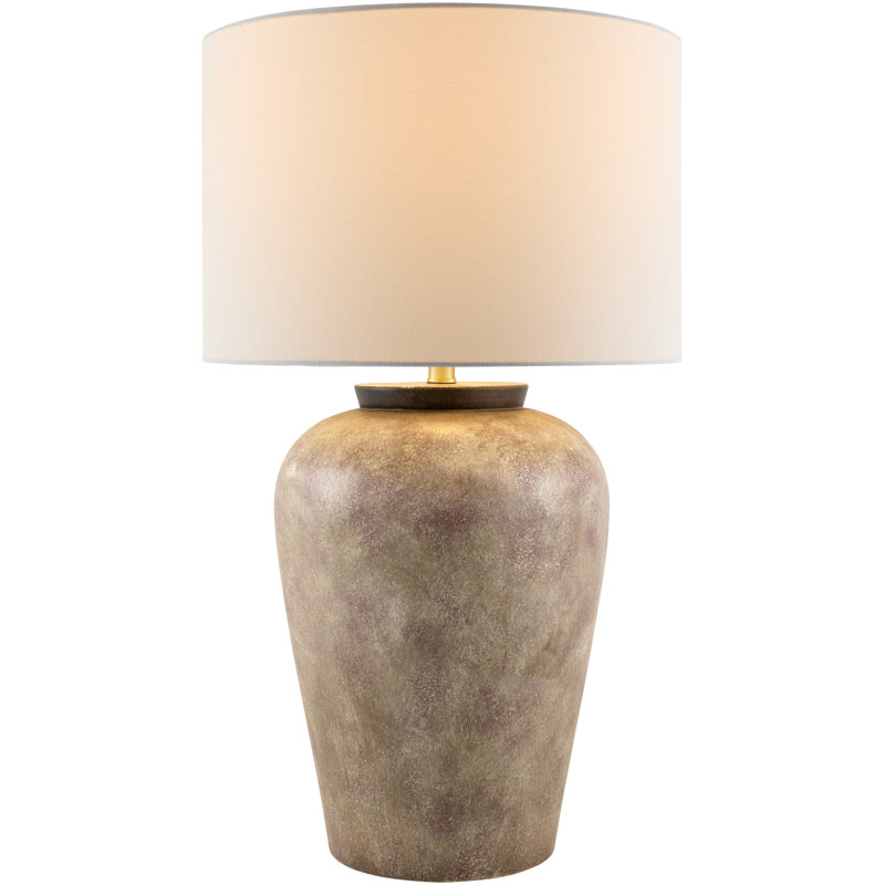 Lexcie Table Lamp, Dark Brown