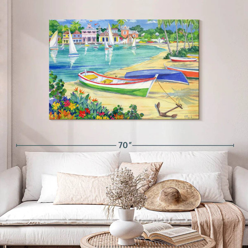 Gillard Market Street Harbor, 32" H x 48" W