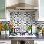 Twenties 8" x 8" Ceramic Patterned Wall & Floor Tile