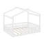 Structure de lit en bois avec clôture-1053917441