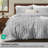 Bedsure Tufted Boho Twin Comforter Set – 2-Piece Light Grey Shabby Bedding，Farmhouse Jacquard Bed Set with Embroidery, All-Season Softness for Cozy Bedrooms & Boho-Chic Gifts-110437404-105490879