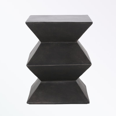 Outdoor Lightweight Concrete Side Table