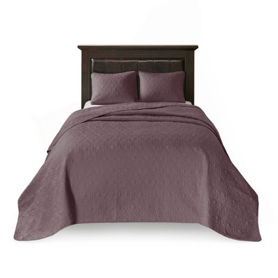 Reversible Quilt Set Purple