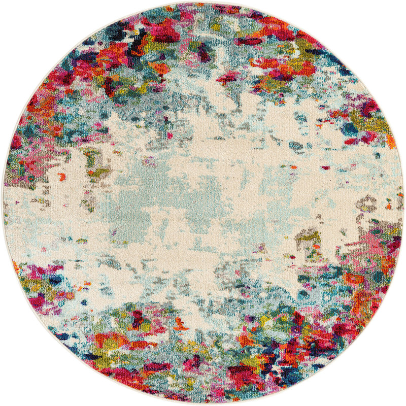 Tapis ivoire Patrocinia, Rond 5 pi