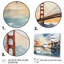 Edurardo Orange Bridge Golden Gateway IV - reproduction sur toile-520042583-520042584