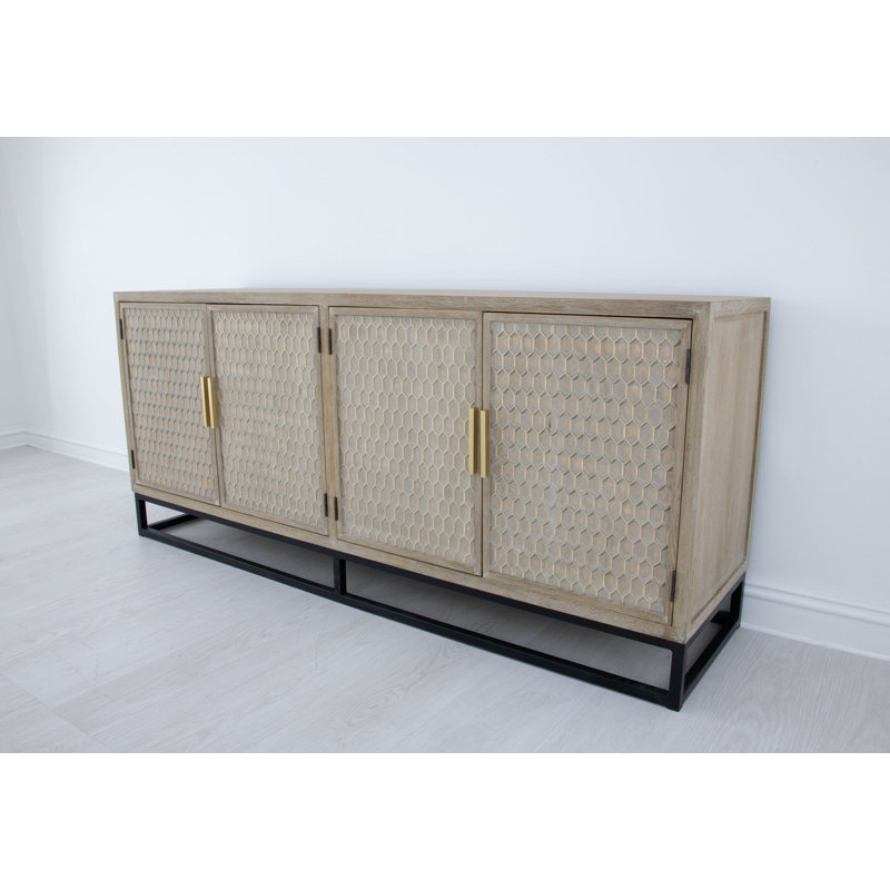 Donna 75 in. W Solid Wood Sideboard