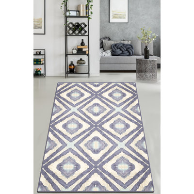 Premium Hall Carpet (2.6 x 4.9 ft), 100% Polyester, 0.2 in Pile Height | Antibacterial, Non-Slip Felt Dot Underside | Machine Washable at 86°F, 700 g/m² | Ideal for Home Entryways & Living Spaces, Soft & Durable