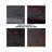 Upholstered Full Grain Leather Ottoman-1362018913