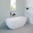66.93'' x 29.53'' Freestanding Soaking Acrylic Bathtub