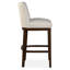 Upholstered Bar Stool with Solid Wood Frame-2010667360