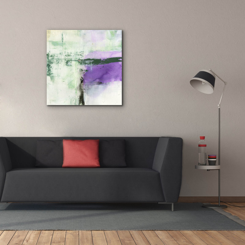«Autre monde Ii» par Michelle Oppenheimer, art mural sur toile, 37 po x 37 po, H 37 po x l 37 po x P 1,5 po