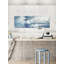 «Elongated Blue Hues», reproduction sur toile tendue-1015509116