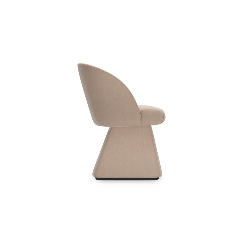 Vuelta 19.5'' H Velvet Upholstered Armchair