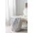 Hexagon Garden Stool, Capiz Accent Side Table