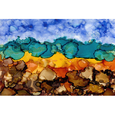 Autumn Terrain I by Regina Moore - Wrapped Canvas Print