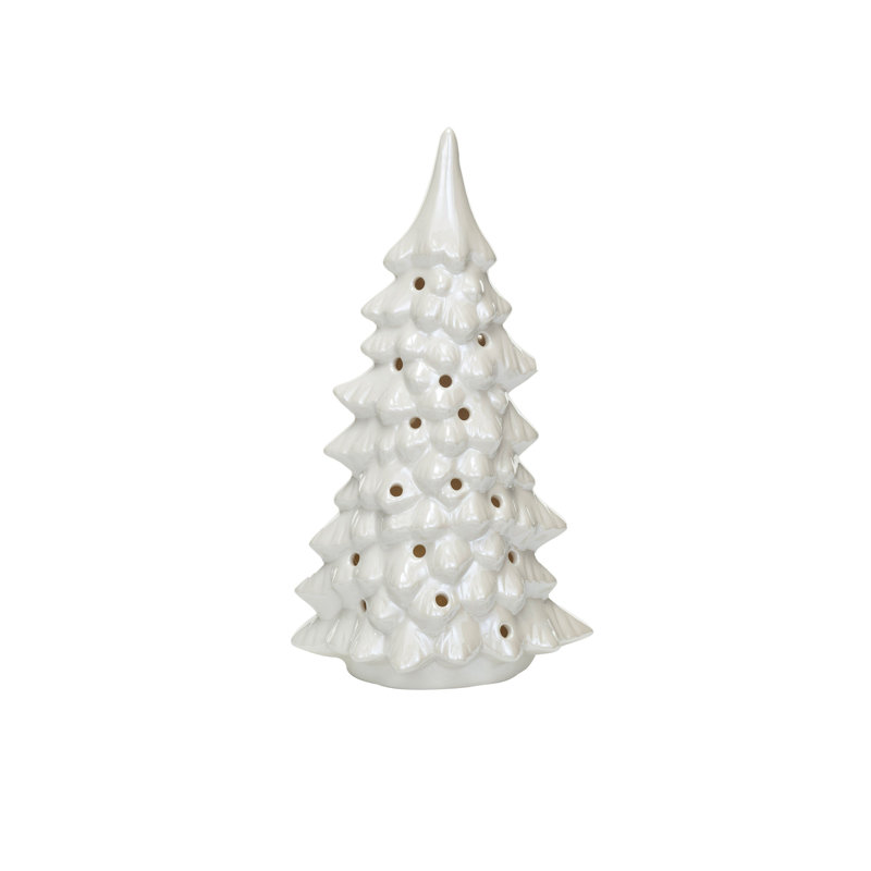 Christmas Plants & Flowers Tabletop Tree, 10.38" H x 5.88" W x 4.13" D