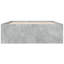 Vidaxl Bed Frame Concrete Grey Engineered Wood-1913382071