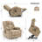 Levontae 38.1" Wide Power Lift Recliner Chair for Elderly People With Cup Holder-870798938