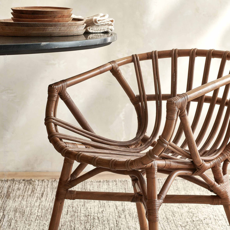 Barbery Outdoor Lounge Chair, Brown