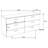 Cayser 5-piece King Bedroom Set White High Gloss-128535044-101019272