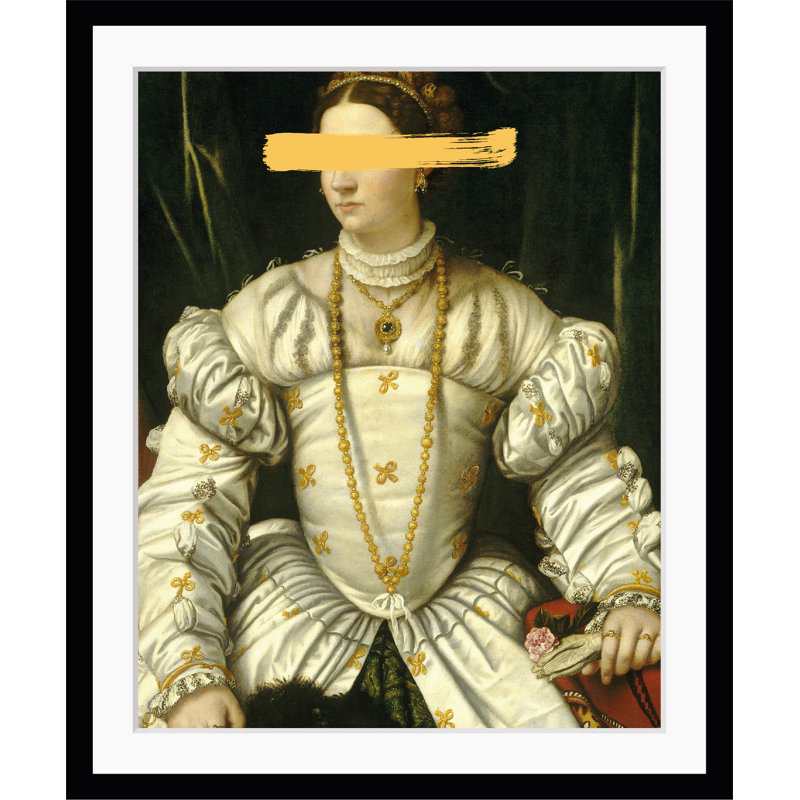 Woman - Single Picture Frame Print, 60 cm H x 50 cm W x 5 cm D