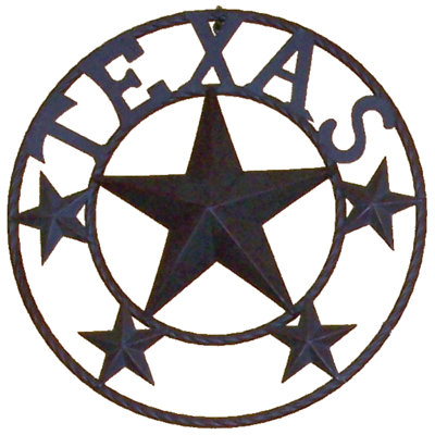 Décoration murale d'extérieur Texas