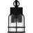 Abrum 1-Light Earth Black Outdoor Wall Lantern-600927750