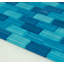 Carreau de mosaïque en verre à bord droit 1 "x 2" pour piscine-38568829