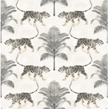 Tommy Bahama Tiger And Tree Peel And Stick Wallpaper Roll