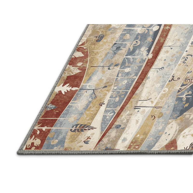 Spunky Jive Rug, Square 4'