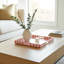 Plateau à rayures roses - Wayfair-968411225