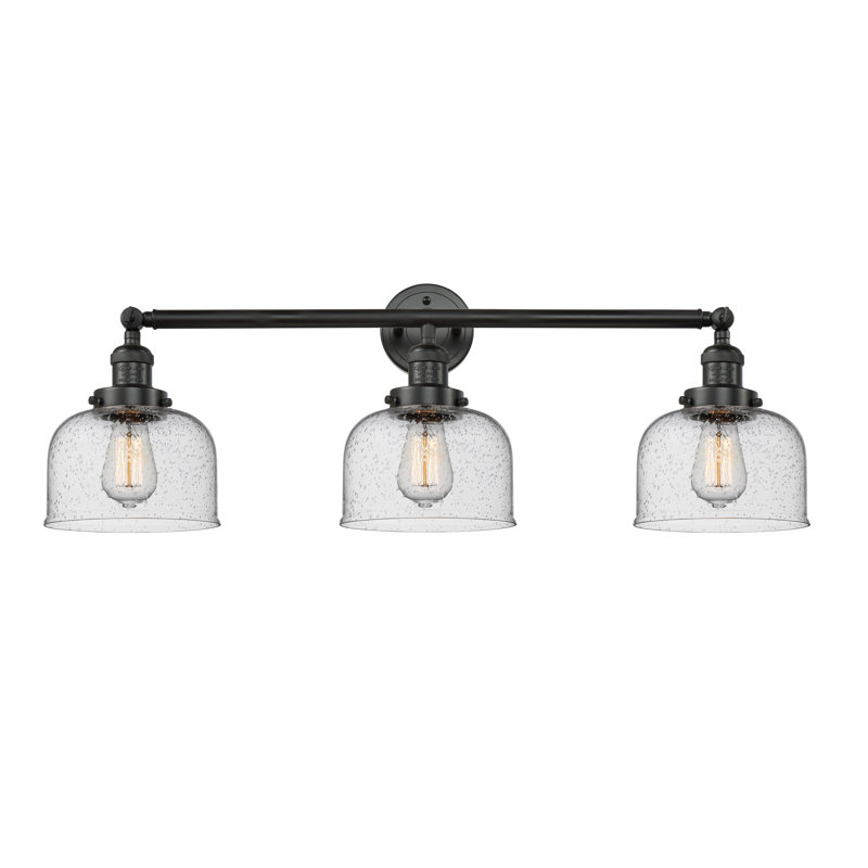 Placencia 3 - Light Dimmable Vanity Light, 60 Watt Vintage Incandescent Bulb, Seedy, Oil Rubbed Bronze