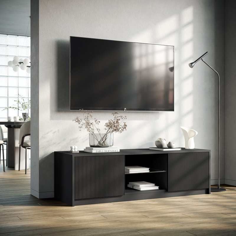 Bokamp TV Stand for TVs up to 65", Black