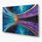 Space Electromagnetic spectrum charts Purple Metal Wall Art-744285153