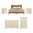Barvelle Solid Wood 5 Piece Bedroom Set-753038832-753013219