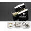 Ensemble de serrure à combinaison Cielsa Dawn Key Lock en nickel satiné pour porte d'entrée, 4 pièces