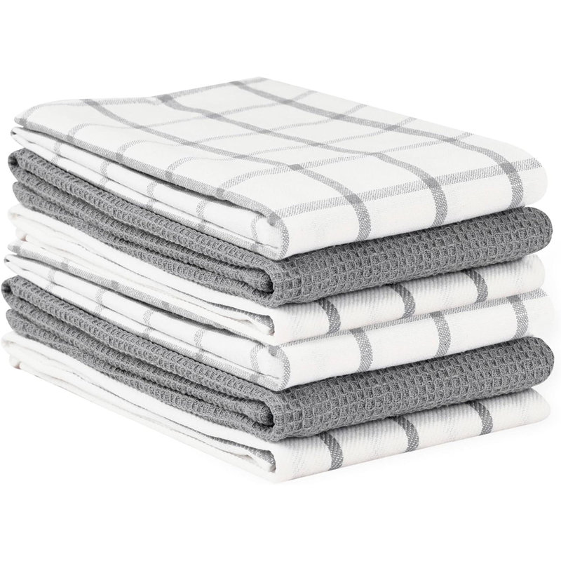 Linge à vaisselle, Gris