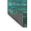 Tapis bleu / bleu sarcelle-1009266931