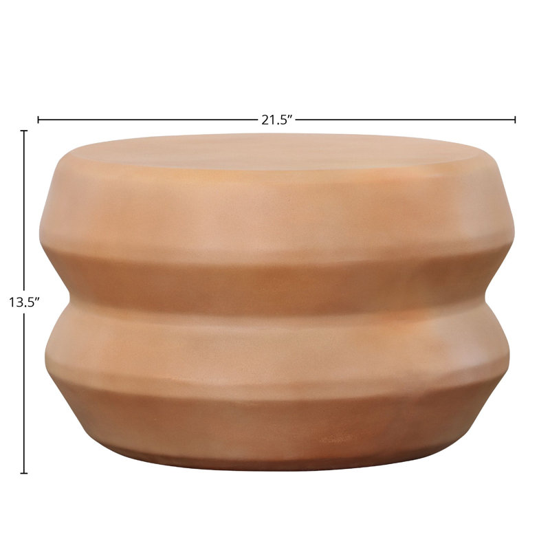 Charlize Concrete Outdoor Side Table