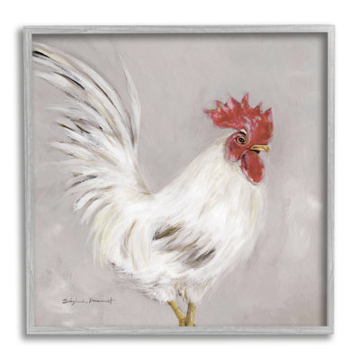 " Country Chicken Hen Portrait "