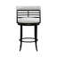 Tabouret de bar pivotant à hauteur de comptoir Conover-302692101-302692102