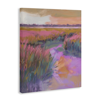 Paysage d'automne sur toile de marais, conception par Arlington Prints