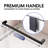 68" – 72" W x 78"H Double Sliding Soft Closing Frameless Glass Shower Doors | 3/8" Tempered Clear Glass | Leak-Proof Precision | Durable Stainless-Steel Hardware-108471375