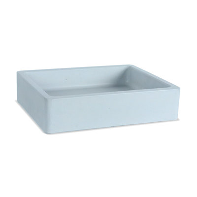 Newterra Handmade Rectangular Vessel Bathroom Sink