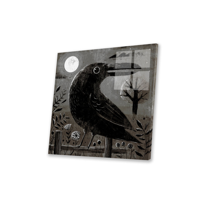 Corbeau par Gareth Lucas - impression sans cadre