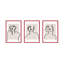Figure and Form. Set of 3 by Romina Gadler - Framed Wall Art-395959843-395959849