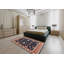 Tapis oriental beige / bleu / rouge Omeo-1947629786