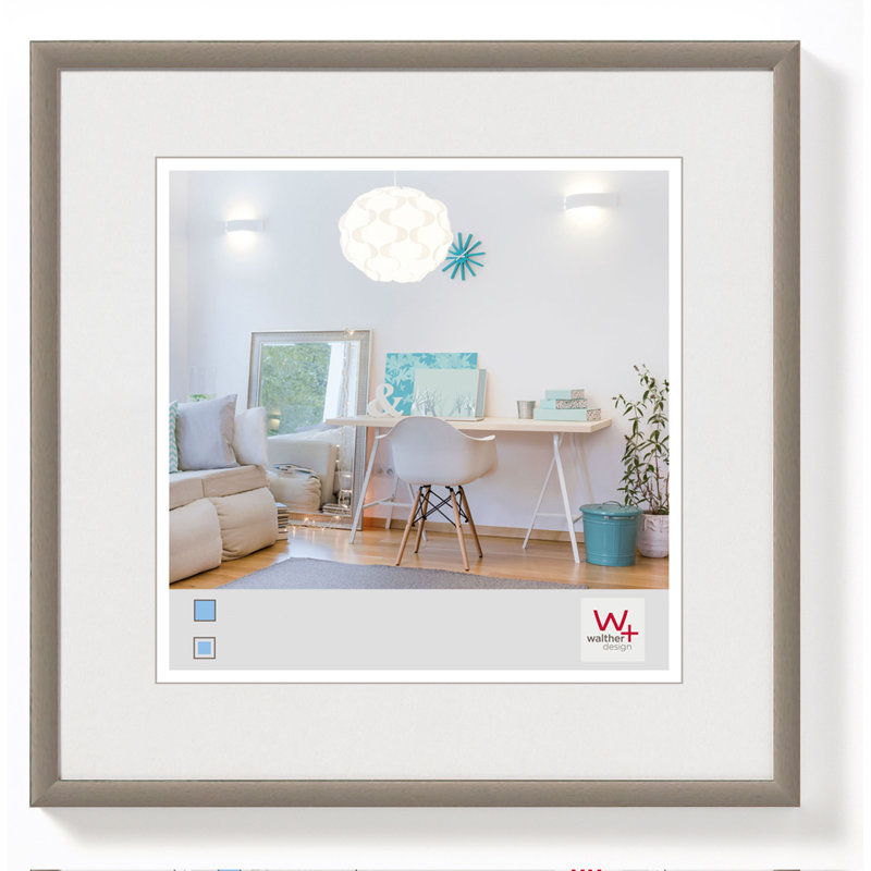 Picture Frame New Lifestyle, Steel, 11cm H x 11cm W