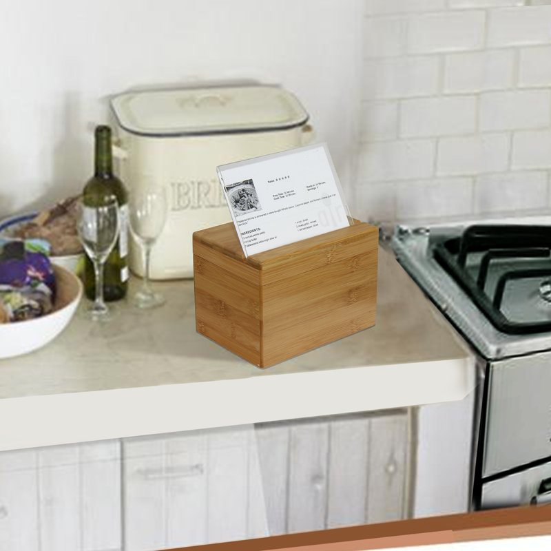 Symple Stuff Bamboo Bin